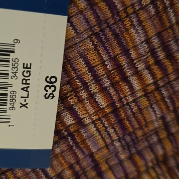 ARIZONA JEAN CO WOMEN'S JUNIORS SIZE PLUM CROP TOP SIZE XL - Picture 14 of 16